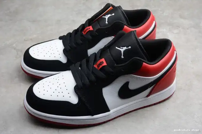 Rep Low 1 553558-116 Black Jordan Toe Air 0511
